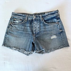 Rag and Bone Dre denim distressed shorts size 29